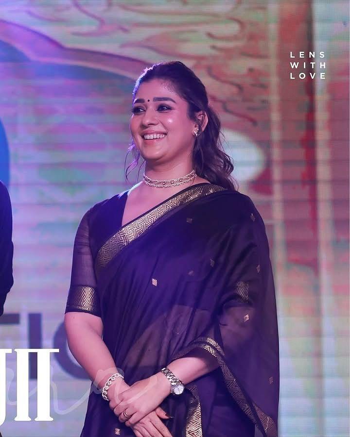 Purple comfy cotton saree