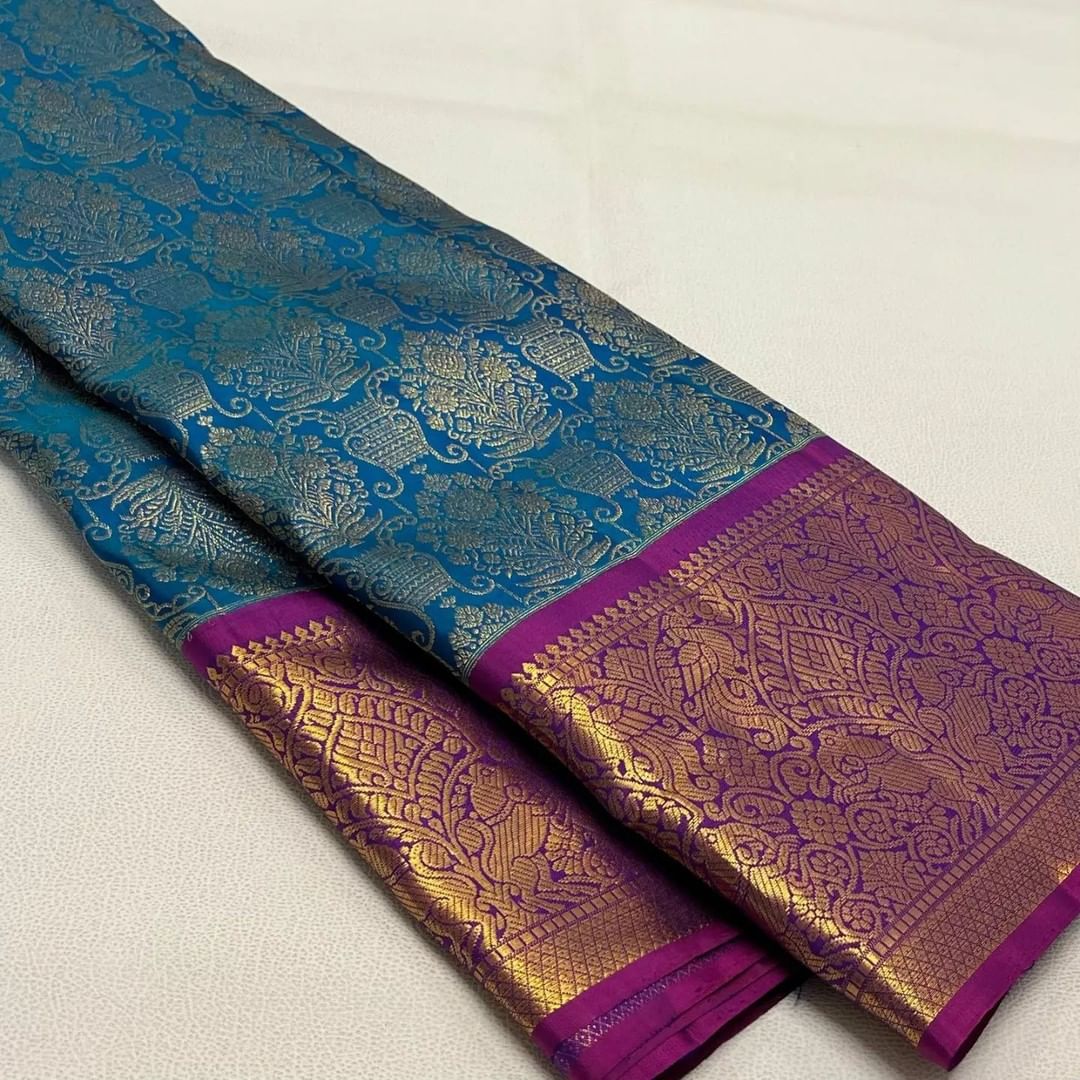 Classy Banarasi jari silk saree