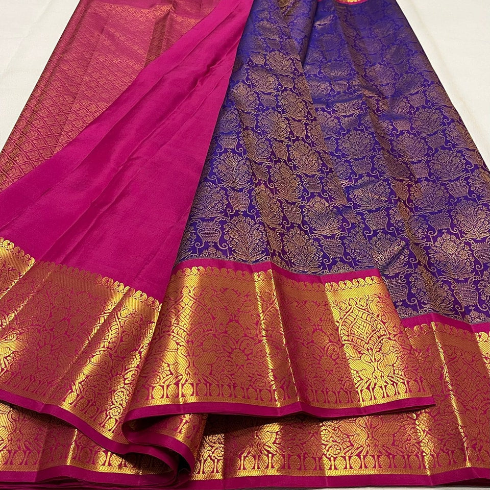 Classy Banarasi jari silk saree